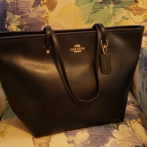 Authentic Coach City Zip Tote